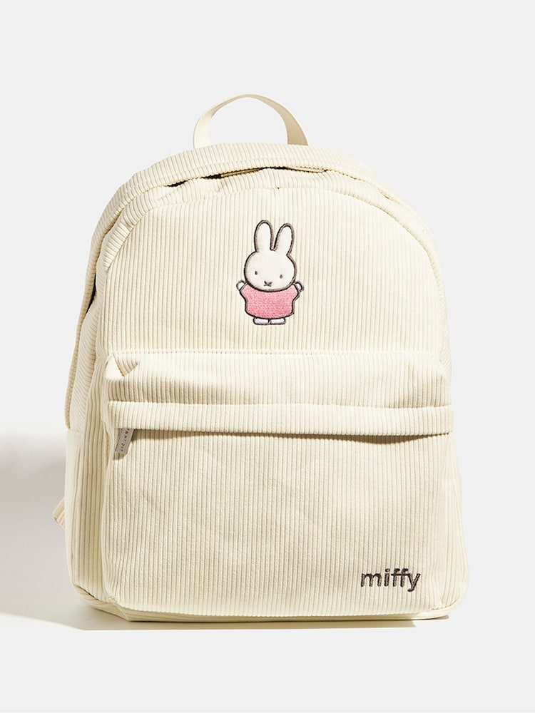 Skinnydip White Miffy x Skinnydip Ecru Backpack - Image 1 of 4