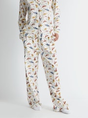 Skinnydip White Disney Winnie The Pooh Pyjama Set in Ecru - Image 4 of 6