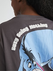 Skinnydip Grey Disney Winnie The Pooh Eeyore T-Shirt - Image 4 of 4