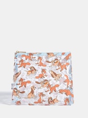 Skinnydip Pink Disney x Skinnydip Fox and The Hound Wash Bag - Image 1 of 5