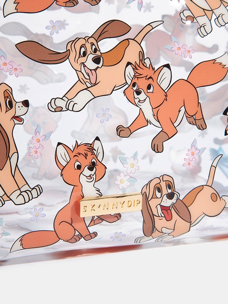 Skinnydip Pink Disney x Skinnydip Fox and The Hound Wash Bag - Image 5 of 5