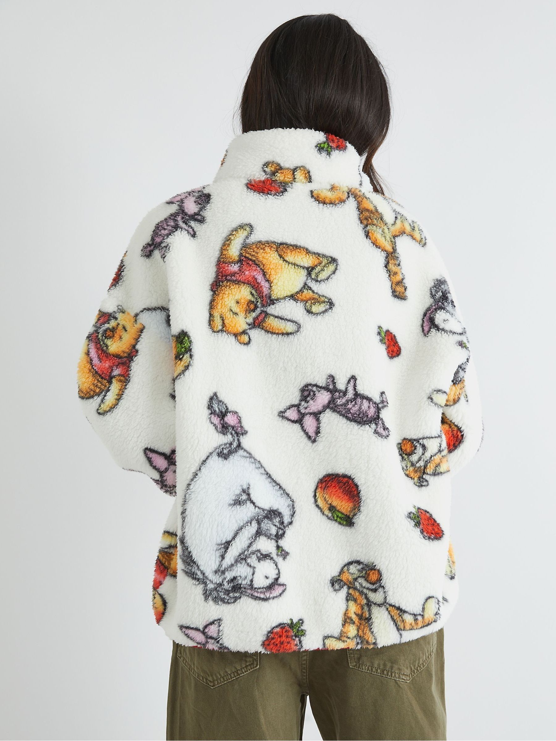 Buy Skinnydip White Disney Winnie The Pooh Longline Fleece from