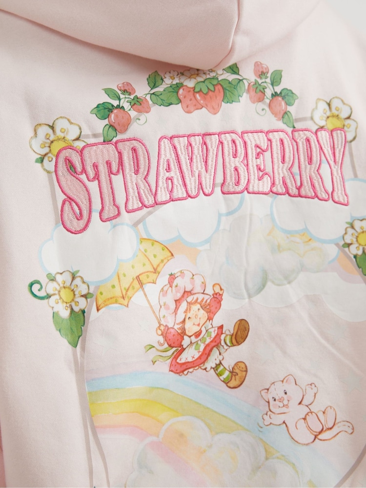 Skinnydip Pink Strawberry Shortcake x Skinnydip Berry Dream Land Hoodie - Image 5 of 5