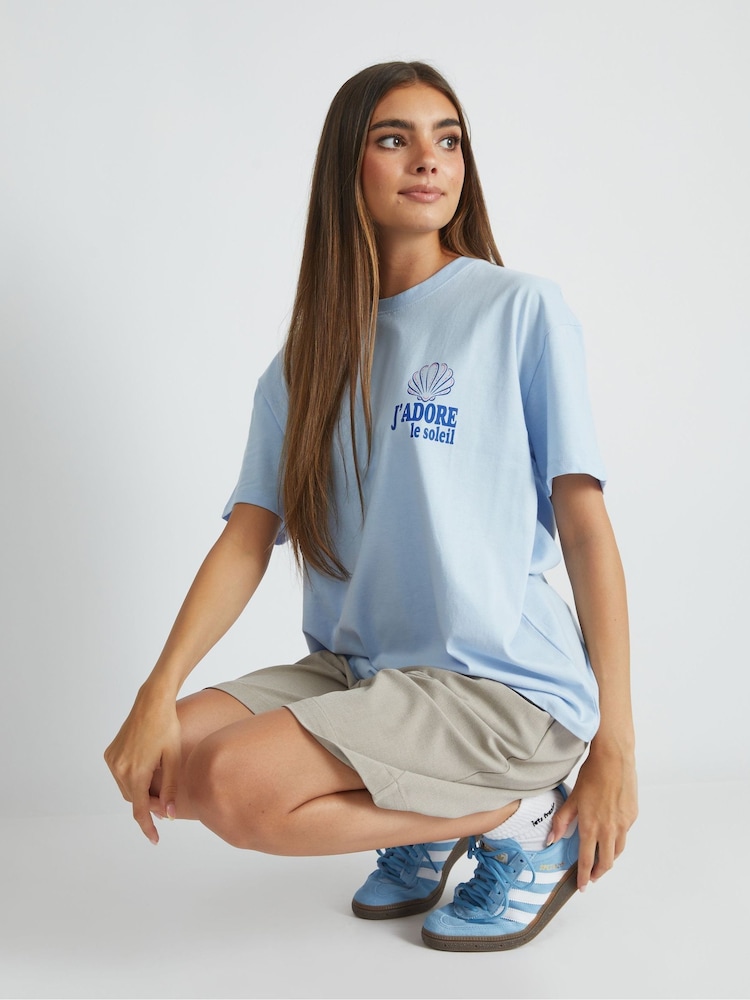 Skinnydip Blue La Mer T-Shirt - Image 2 of 4