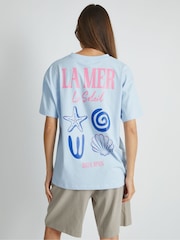 Skinnydip Blue La Mer T-Shirt - Image 4 of 4