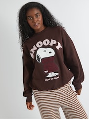 Skinnydip Peanuts x Skinnydip Snoopy Wrap Up Warm Sweatshirt - Slika 1 iz 4