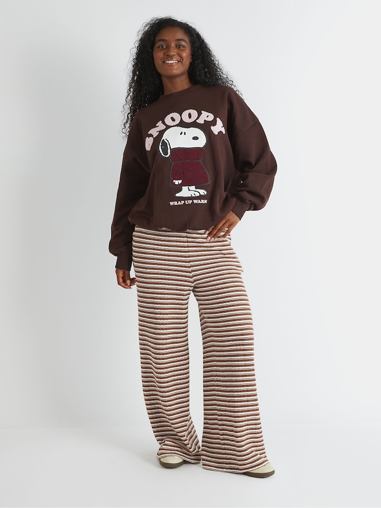 Skinnydip Peanuts x Skinnydip Snoopy Wrap Up Warm Sweatshirt - Slika 4 iz 4