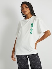 Skinnydip White Disney Donald Duck Poster T-Shirt - Image 1 of 4