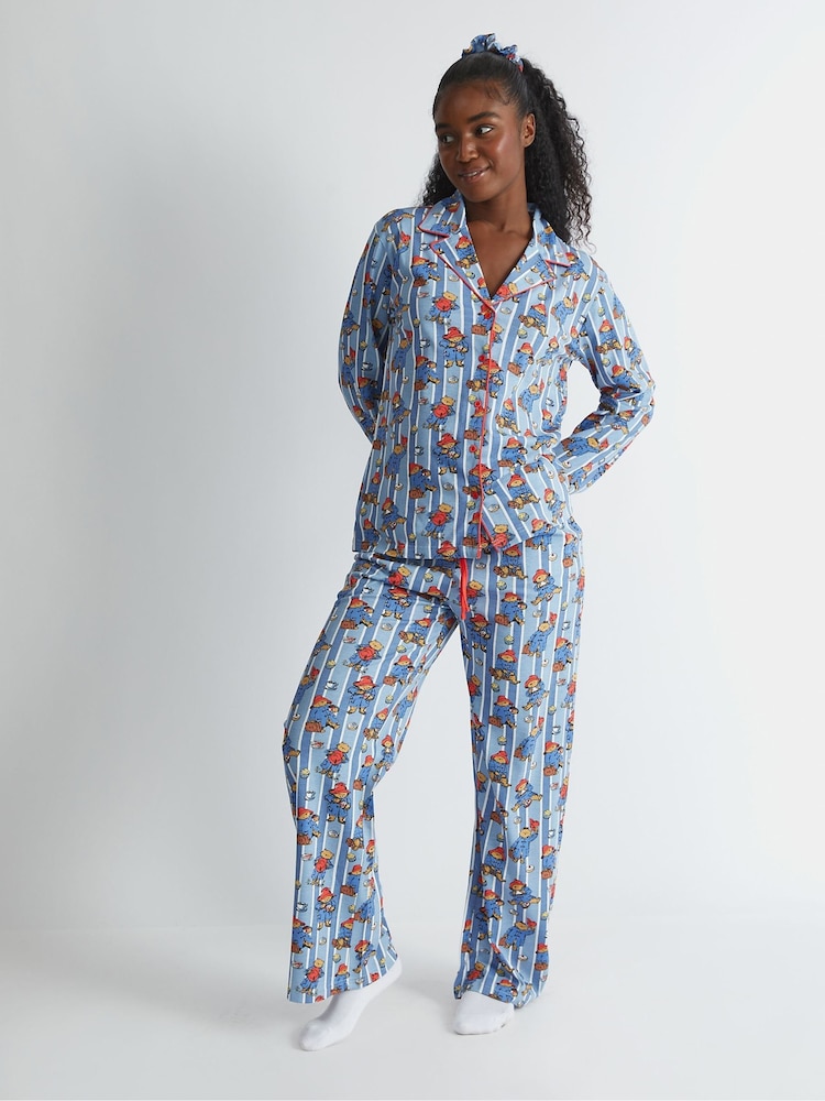Skinnydip Blue Paddington x Skinnydip Pyjama Set in Blue - Image 1 of 6