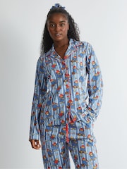 Skinnydip Blue Paddington x Skinnydip Pyjama Set in Blue - Image 3 of 6