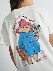 Skinnydip White Paddington x Skinnydip Flower T-Shirt - Image 2 of 5