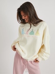 Skinnydip White Disney Princess Sweatshirt - Image 2 of 5