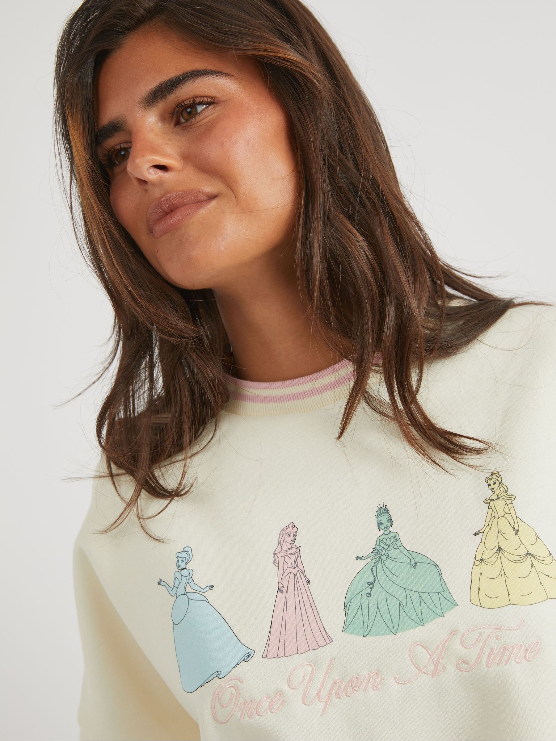 Buy Skinnydip White Disney Princess Sweatshirt from Next USA