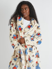 Skinnydip White Paddington x Skinnydip Dressing Robe in Cream - Image 3 of 4