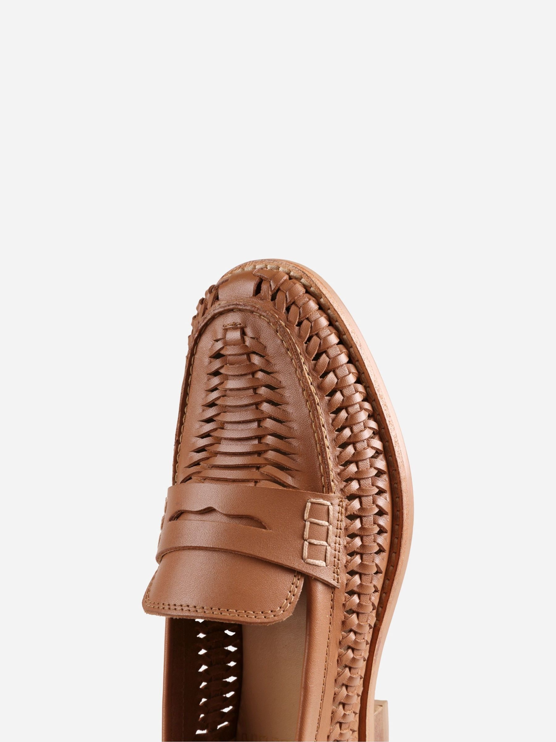Buy Bronx Brown Zurii Leather Loafers from Next Canada