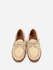 Bronx Yellow Sienna Leather Boot Shoes - Image 5 of 6