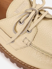 Bronx Yellow Sienna Leather Boot Shoes - Image 6 of 6