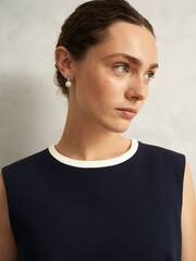 Hobbs Blue Sally Dress - Image 3 of 4