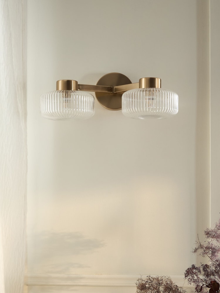 Brass Lexington 2 Wall Light - Image 2 of 5