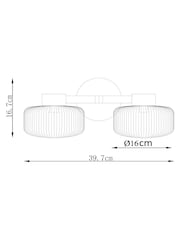 Brass Lexington 2 Wall Light - Image 4 of 5