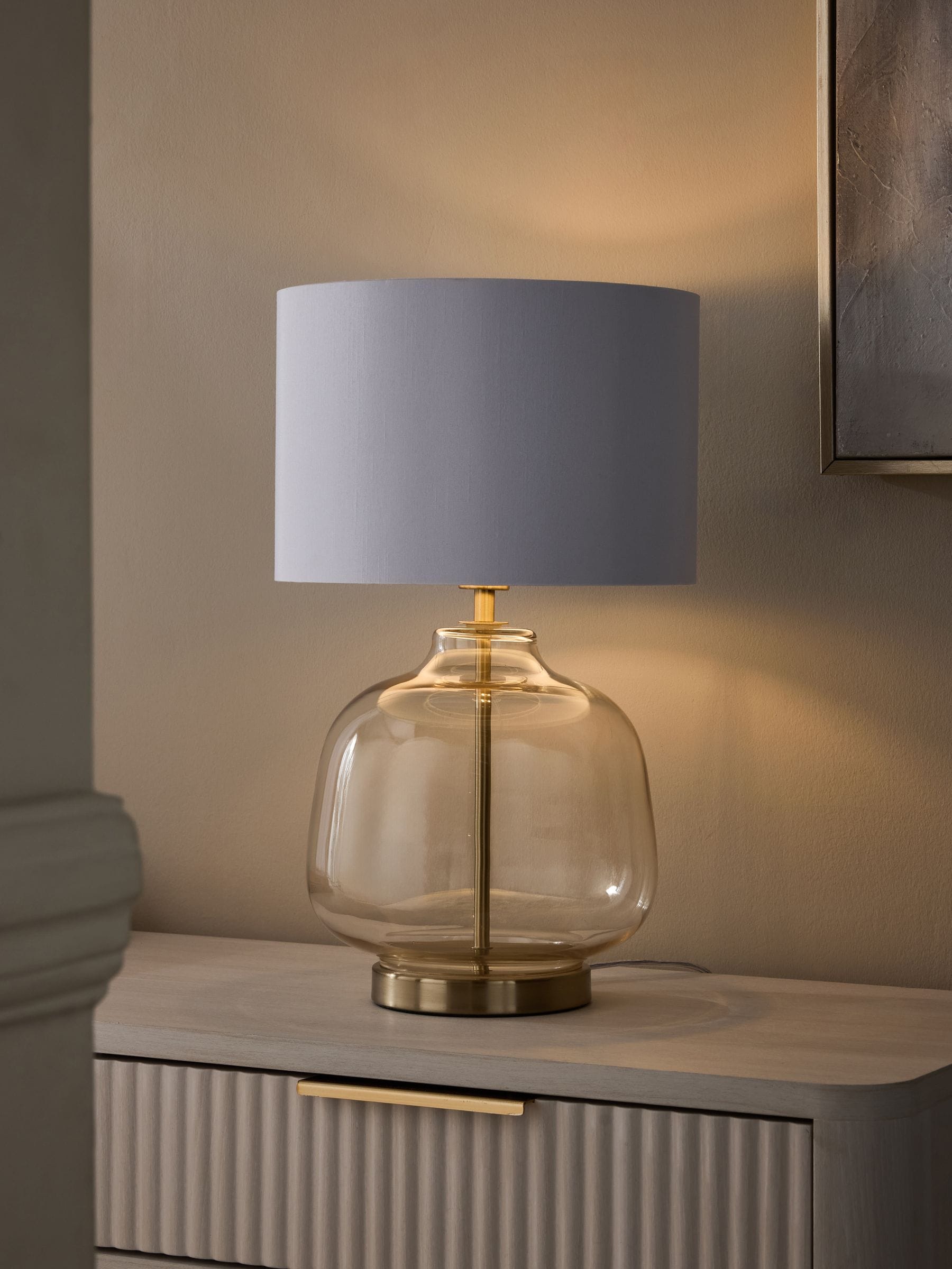Clear Connor Table Lamp