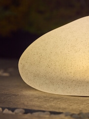 Natural Pebble Outdoor Solar Light - Image 3 of 10
