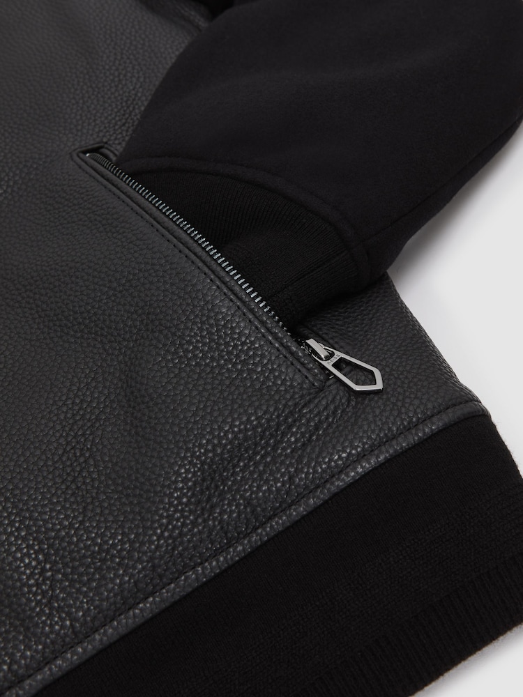 Reiss Black Pearman Jacket - Image 6 of 6