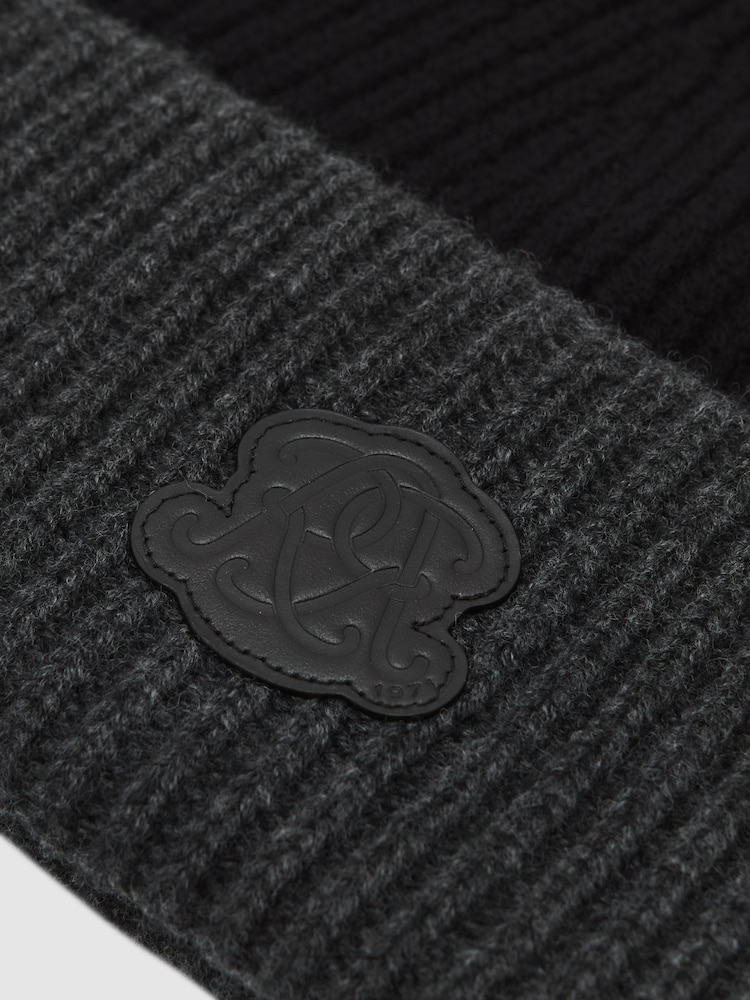 Reiss Black Aden Hat - Image 4 of 4 Reiss Black Aden Hat - Image 4 of 4