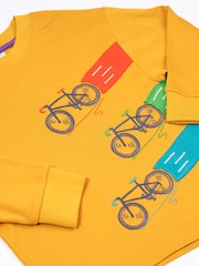 Frugi Yellow Owen Top - Image 2 of 3
