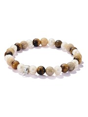 Thomas Sabo Silver Tone Beaded Bracelet - Image 1 of 2