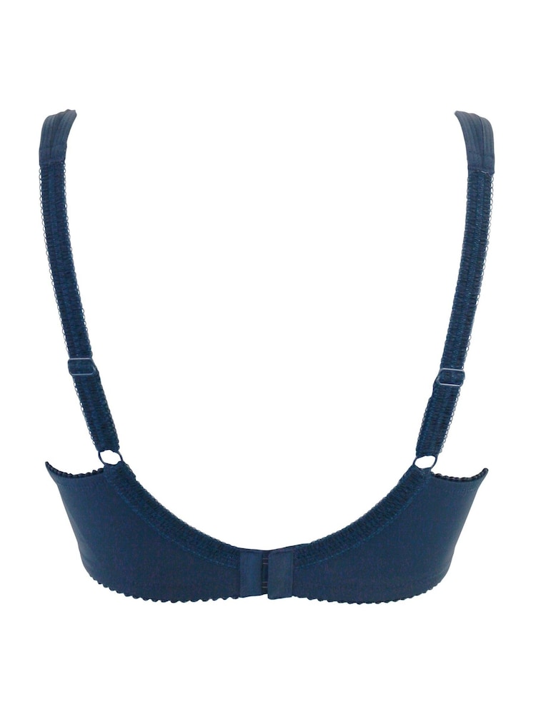 Pour Moi Blue Tropez Full Coverage Memory Foam T-Shirt Bra - Image 4 of 4