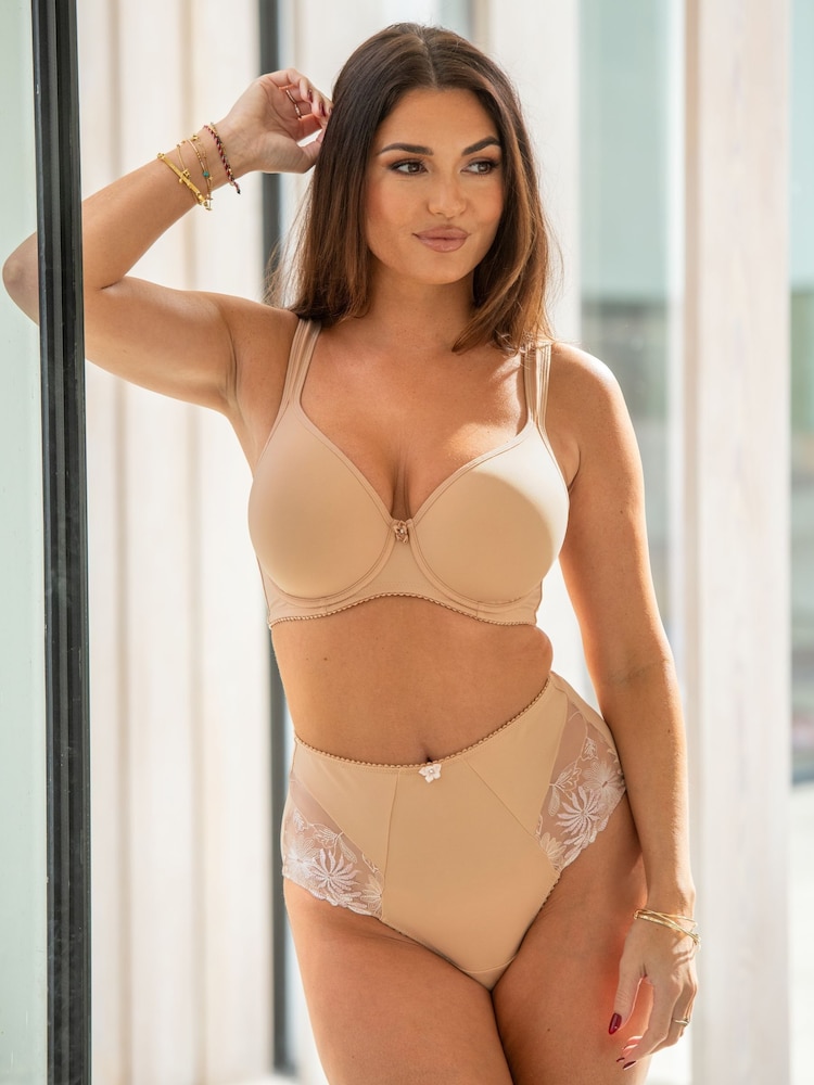 Pour Moi Natural Tropez Full Coverage Memory Foam T-Shirt Bra - Image 2 of 4