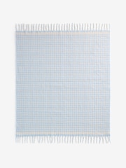Blue Gingham Cosy Throw - Image 5 of 7