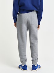 GANT Grey Shield Logo Joggers - Image 2 of 6