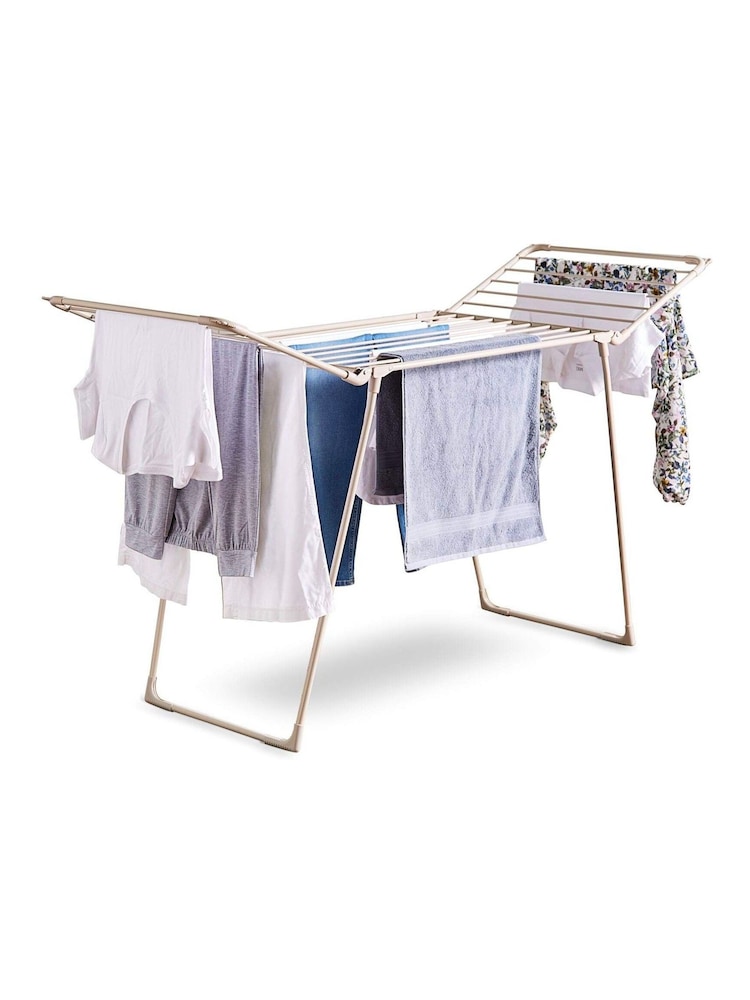 Tower Latte Winged Clothes Airer - Image 1 of 12