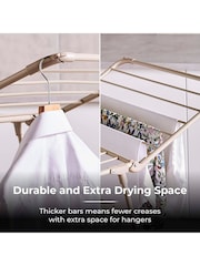Tower Latte Winged Clothes Airer - Image 3 of 12