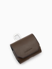 AllSaints Brown Airpod Hex Case Bag - Image 3 of 4