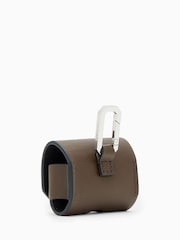 AllSaints Brown Airpod Hex Case Bag - Image 4 of 4