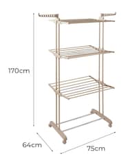 Tower Latte 3 Tier Garment Rack - Image 2 of 8