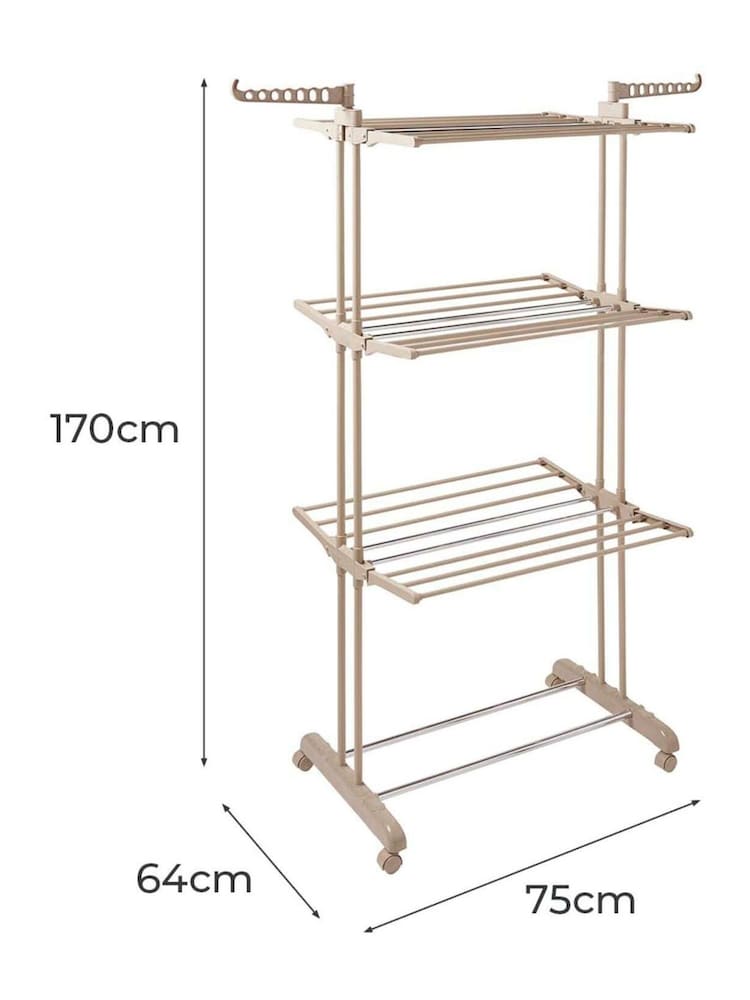 Tower Latte 3 Tier Garment Rack - Image 2 of 8