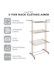 Tower Latte 3 Tier Garment Rack - Image 6 of 8