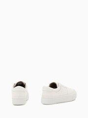 AllSaints White Millie Sneakers - Image 6 of 6