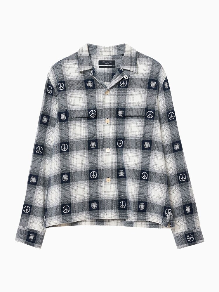 AllSaints Castor Long Sleeve Shirt - Imagem 7 de 7
