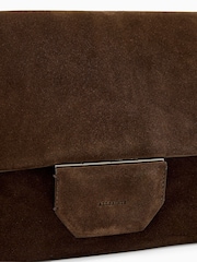 AllSaints Ondine Suede Shoulder Bag - Slika 5 iz 6