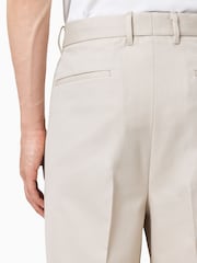 AllSaints Brown Tallis Straight Trousers - Image 5 of 8