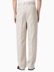 AllSaints Brown Tallis Straight Trousers - Image 6 of 8