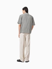 AllSaints Brown Tallis Straight Trousers - Image 7 of 8