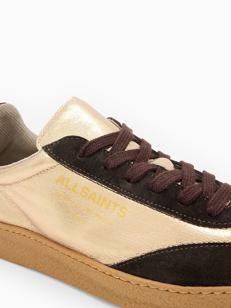 AllSaints Brown Thelma Met Sneakers - Image 5 of 5 AllSaints Brown Thelma Met Sneakers - Image 5 of 5