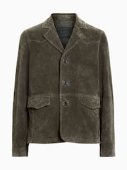 AllSaints Brown Hornett Blazer - Image 7 of 8