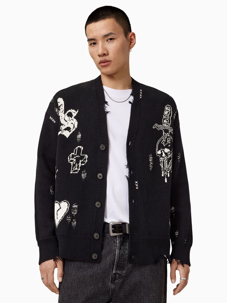 AllSaints Caledon Cardigan - Imagem 1 de 8